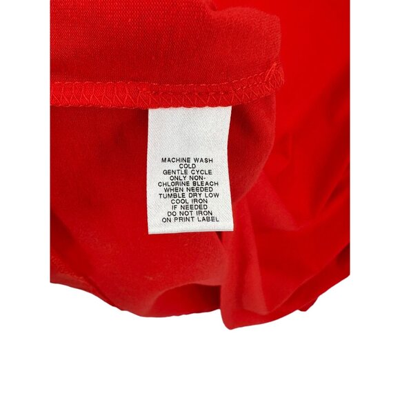 Ann‎ Taylor Factory Tee Shirt Womens Size XL Orange Classic Basic Capsule - Picture 5 of 6